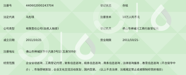 佛山市九点企业管理咨询服务